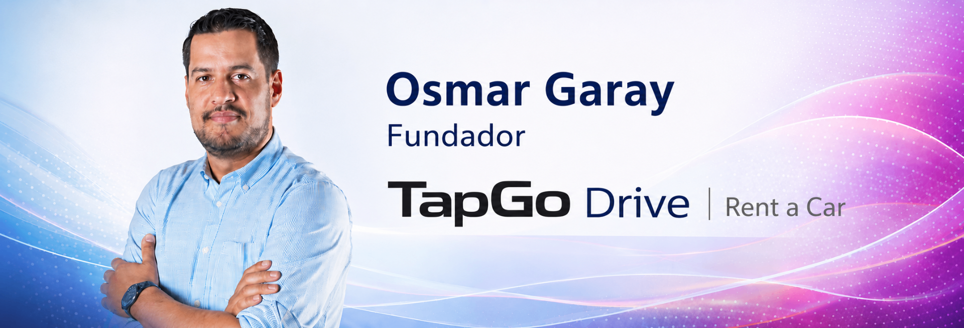 Osmar Garay, fundador de TapGo Drive